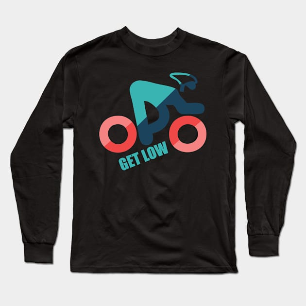 Cycling Bike Cycle Long Sleeve T-Shirt by AceofDash